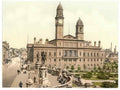 Vintage Dunn Square Paisley Scotland A4 Photo Print