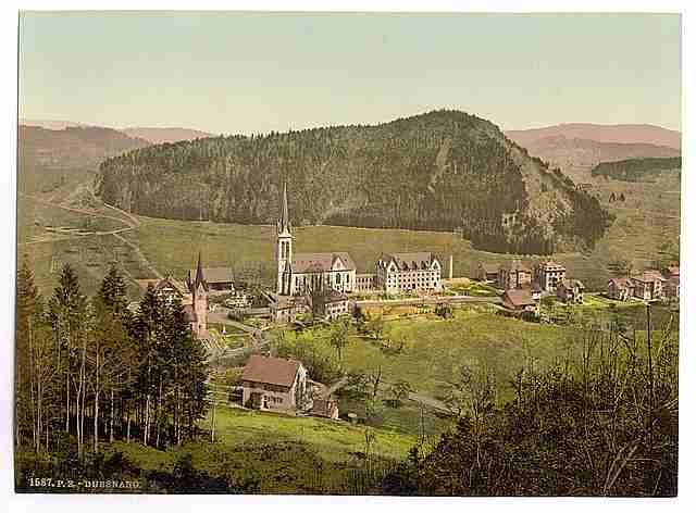 Vintage Dussnang Thurgau A4 Photo Print