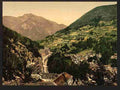 Vintage Eaux Bonnes Pyrenees A4 Photo Print