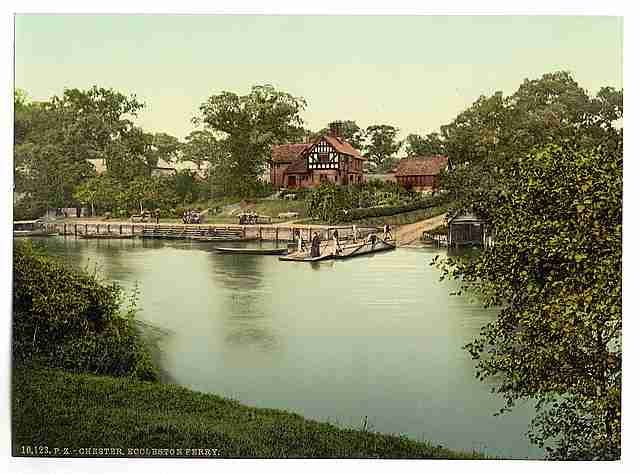 Vintage Eccleston Ferry Chester A4 Photo Print