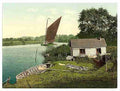 Vintage Eel fishers hut on the Bore A4 Photo Print