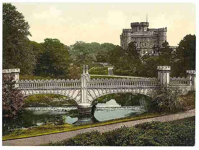 Vintage Eglington Castle Irvine A4 Photo Print