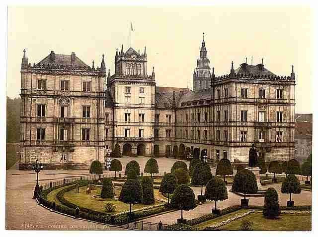 Vintage Ehrenburg Coburg Thuringia A4 Photo Print