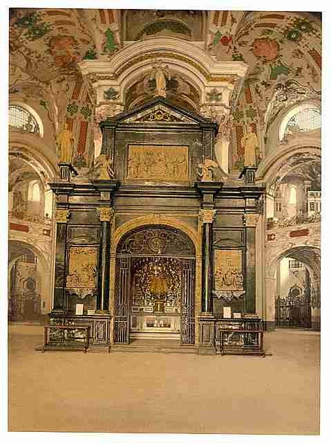 Vintage Einsiedeln the chapel Lake Lucerne A4 Photo Print
