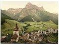 Vintage Eisenerz general view A4 Photo Print