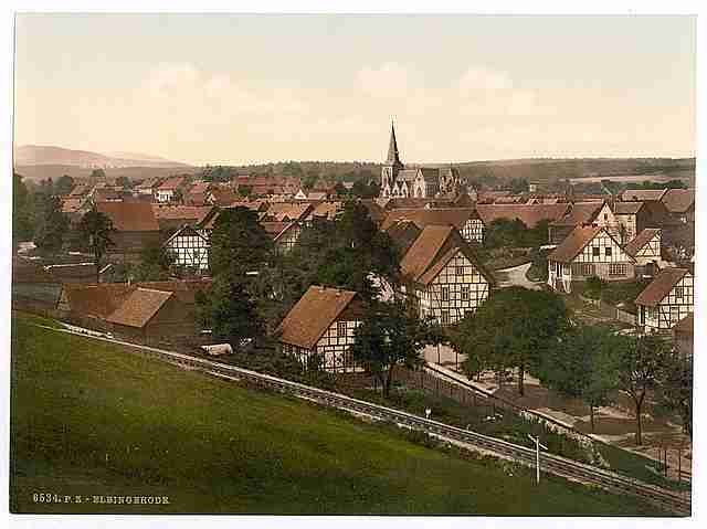Vintage Elbingerode Hartz A4 Photo Print