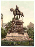 Vintage Emperor Williams Monument Frankfort on Main A4 Photo Print