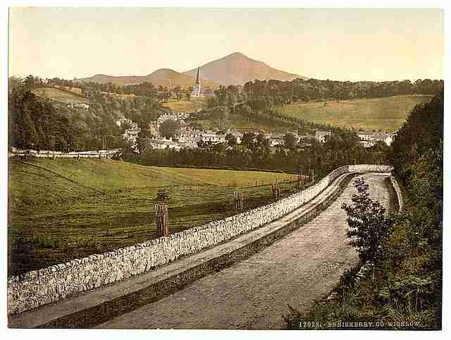 Vintage Enniskerry County Wicklow A4 Photo Print