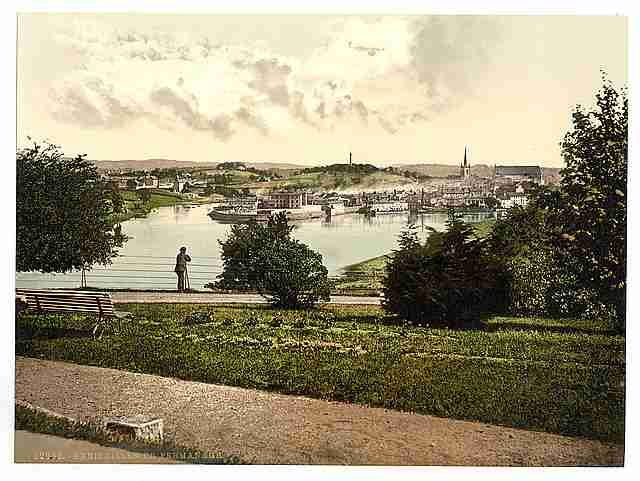 Vintage Enniskillen County Fermanagh A4 Photo Print
