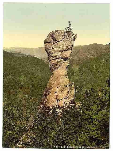 Vintage Entenschnabel Ilfeld Hartz A4 Photo Print