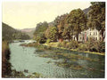 Vintage Entrance to Schwarza Valley Blankenburg Thuringia A4 Photo Print