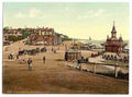 Vintage Entrance to the harbor Bournemouth A4 Photo Print