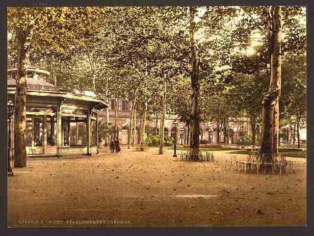 Vintage Etablissment Thermal Vichy A4 Photo Print
