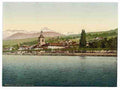 Vintage Evian les Bains Geneva Lake A4 Photo Print