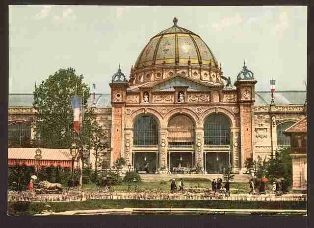 Vintage Exposition Universal I 1900 Paris A4 Photo Print