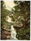 Vintage Fairy Glen Waterfall Penmaenmawr Wales A4 Photo Print