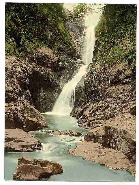 Vintage Fall in Glenariff County Antrim A4 Photo Print