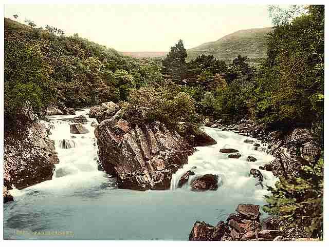 Vintage Falls Leny A4 Photo Print