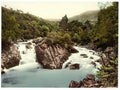 Vintage Falls Of Leny Leny Scotland A4 Photo Print