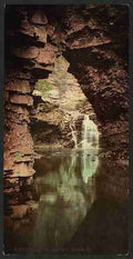 Vintage Falls in Nay Aug Park Scranton Pa A4 Photo Print