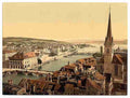 Vintage Farumunster and Alpenkette II Zurich A4 Photo Print