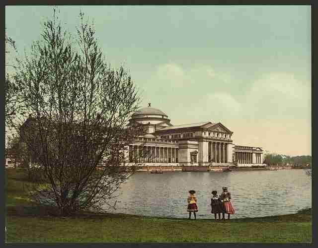 Vintage Field Columbian Museum Jackson Park Chicago A4 Photo Print