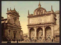 Vintage Fountain Acqua Felice Rome A4 Photo Print