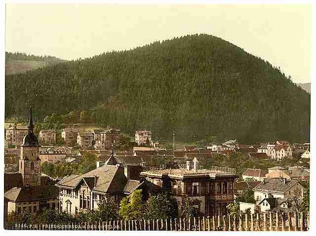Vintage Friedrichrhoda and the Gottlob Thuringia A4 Photo Print