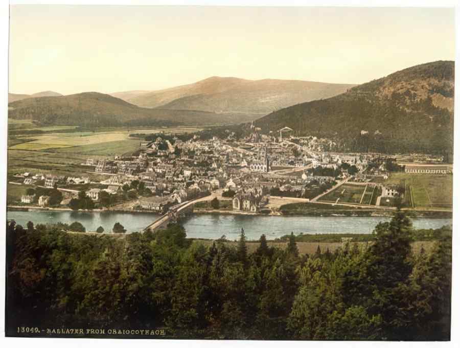 Vintage From Craigcoynach Ballater A4 Photo Print