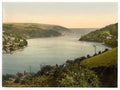 Vintage From Dyers Hill Dartmouth England A4 Photo Print