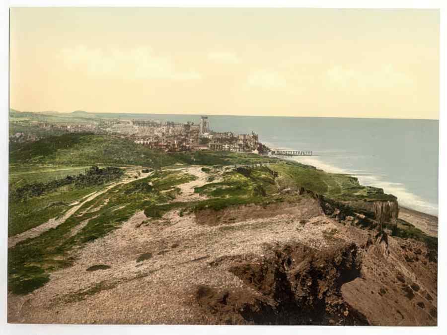 Vintage From E Cliff Ii Cromer England A4 Photo Print