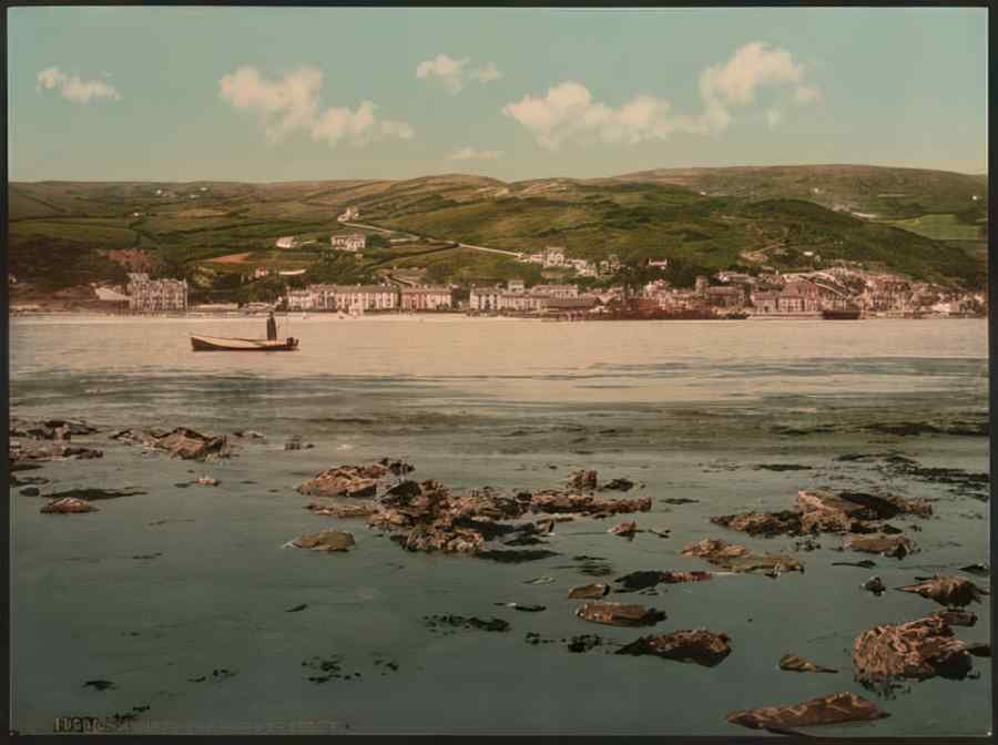 Vintage From Eustany Aberdovey Wales A4 Photo Print