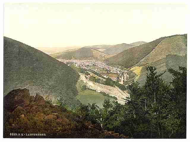 Vintage From Koenigstein Lauterberg Hartz A4 Photo Print