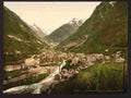 Vintage From Mamelon Vert Cauterets Pyrenees A4 Photo Print
