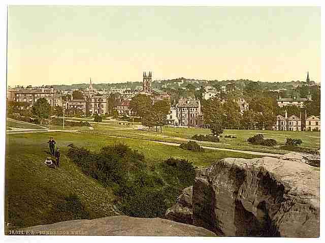 Vintage From Mount Ephraim Tunbridge Wells A4 Photo Print