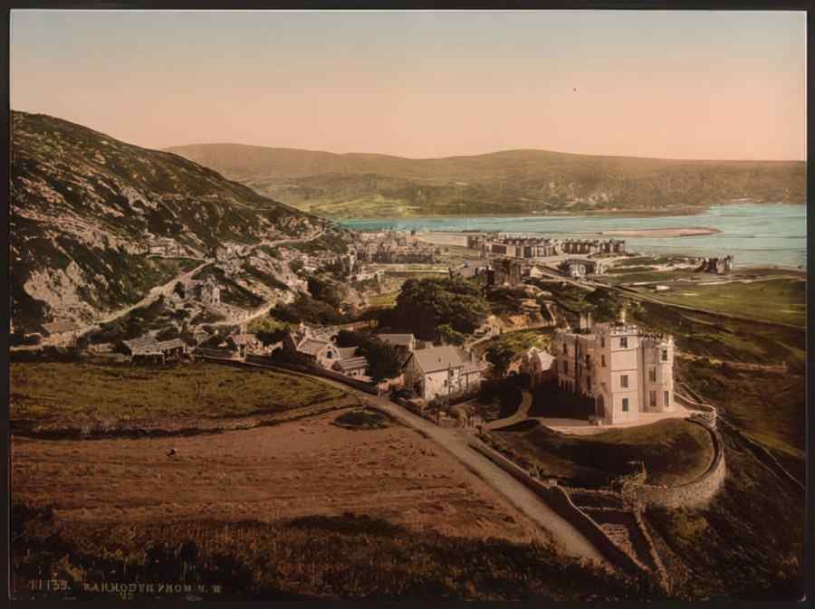 Vintage From N W Barmouth Wales A4 Photo Print