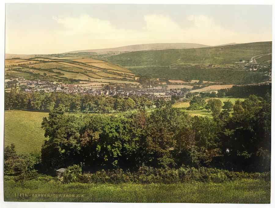 Vintage From N W Okehampton England A4 Photo Print