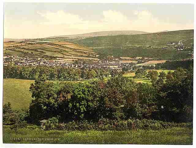 Vintage From N W Okehampton A4 Photo Print