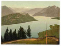 Vintage From Rigi Kanzell Pilatus I A4 Photo Print
