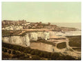 Vintage From The Cliffs Broadstairs England A4 Photo Print