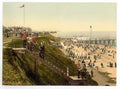 Vintage From The Cliffs Clactononsea England A4 Photo Print