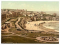Vintage From The Gardens Broadstairs England A4 Photo Print
