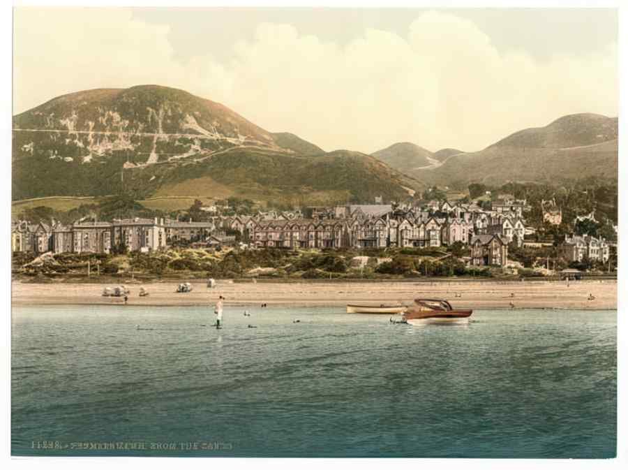 Vintage From The Sands Penmaenmawr Wales A4 Photo Print