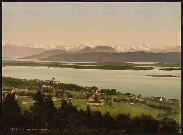 Vintage From Varden Molde A4 Photo Print