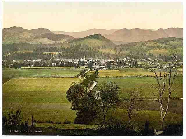 Vintage From south Comrie A4 Photo Print