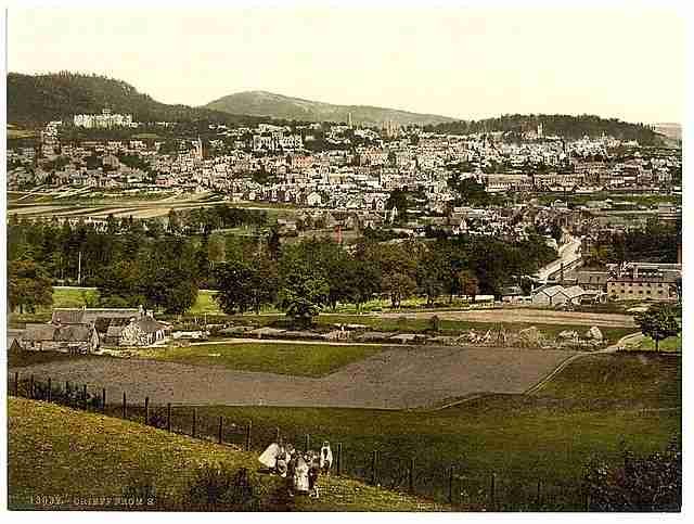 Vintage From south Creiff A4 Photo Print