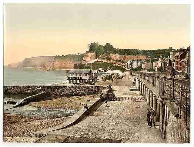 Vintage From station Dawlish A4 Photo Print