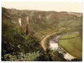 Vintage From the Rock II Symonds Yat A4 Photo Print