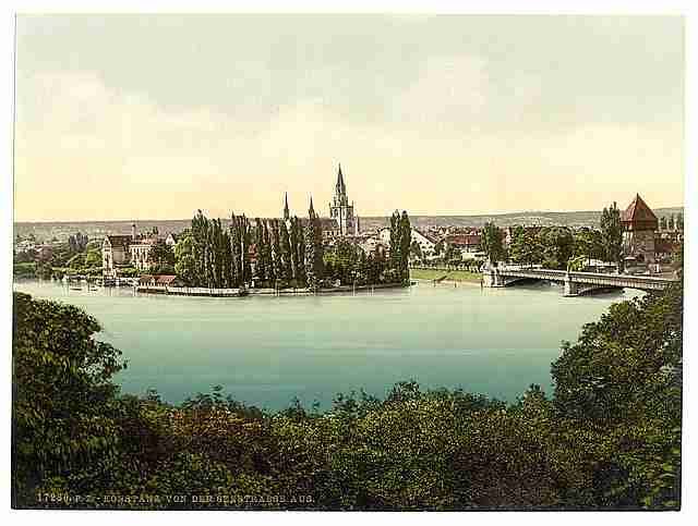Vintage From the Seestrasse Constance Baden A4 Photo Print