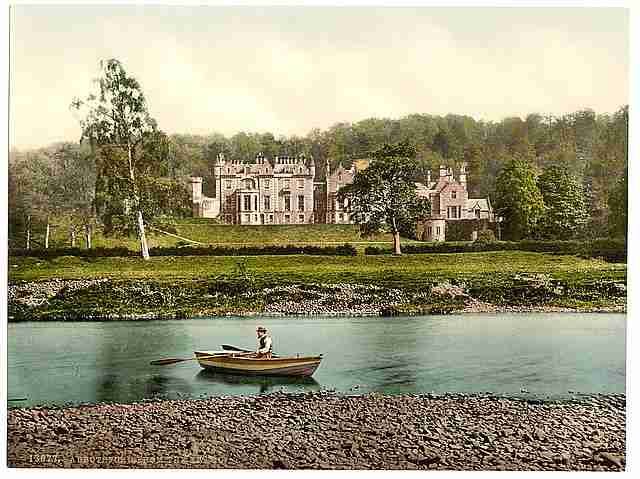 Vintage From the Tweed Abbotsford A4 Photo Print